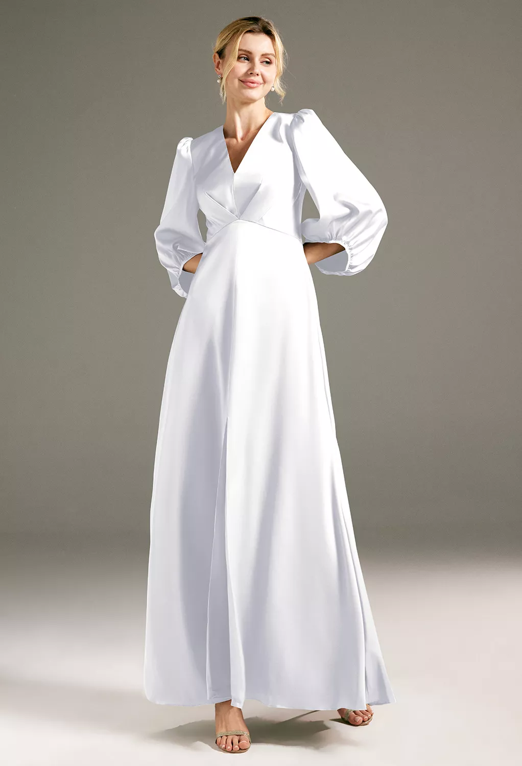 AW Energico White  Dresses